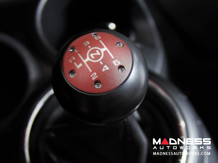 MINI Cooper Shift Knob - Craven Speed - 6 Speed Shift Pattern - Red
